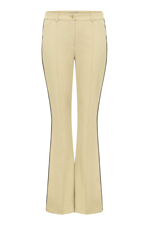 WINNY STRIPE PERFORMANCE TWILL BOOTCUT PANT