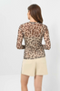 PRINTED MESH JULIANA TOP