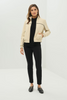 GINGER PERFORMANCE TWILL QUILTED BOMBER JACKET