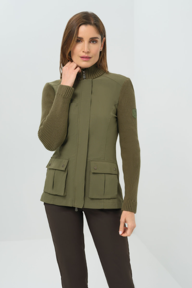 SWEATER KENYA KNIT SAFARI JACKET