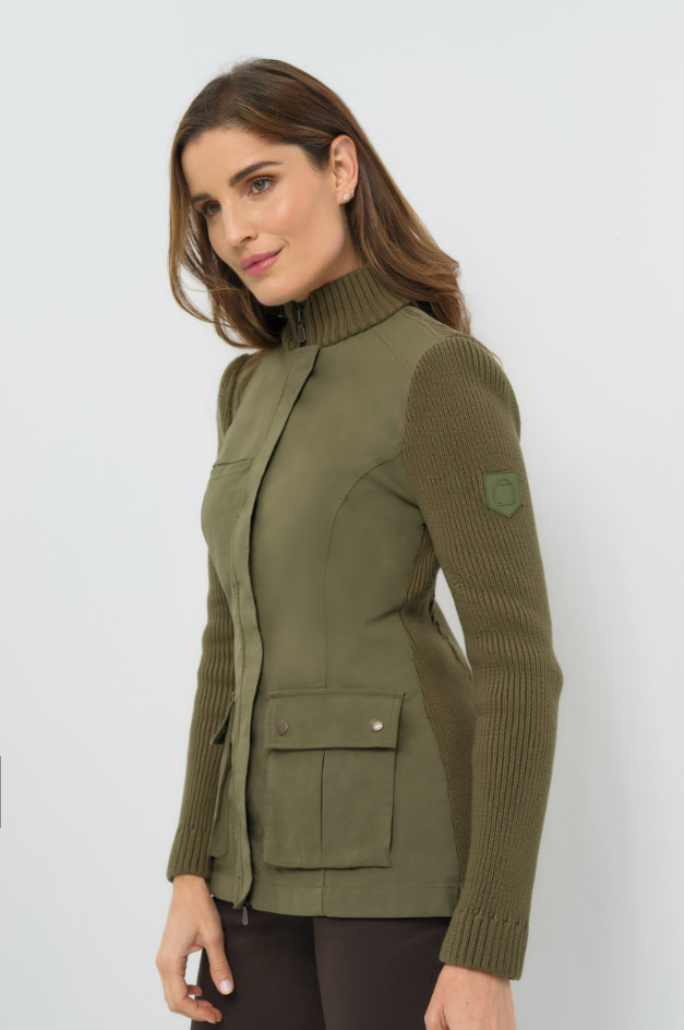 SWEATER KENYA KNIT SAFARI JACKET