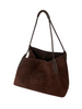 MEDIUM LIBRA TOTE BAG IN SUEDE