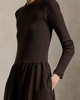 COTTON LONG SLEEVE DRESS