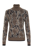 PRINTED ARCHER REMOVABLE TURTLE SWEATER