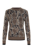 PRINTED ARCHER REMOVABLE TURTLE SWEATER