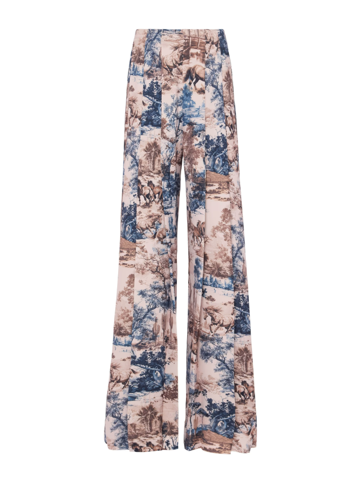 NOVA PLEATED WIDE LEG PANT