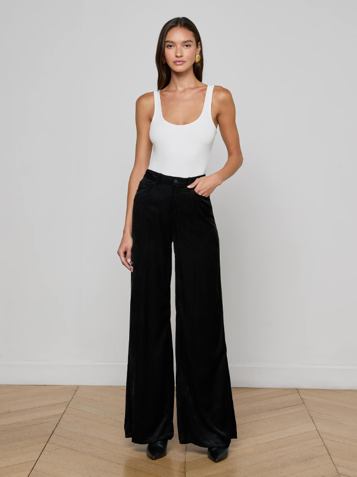 QUINCY WIDE LEG CORDUROY PANT
