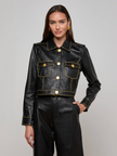WINSOME STUDDED LEATHER JACKET