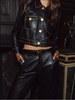 WINSOME STUDDED LEATHER JACKET