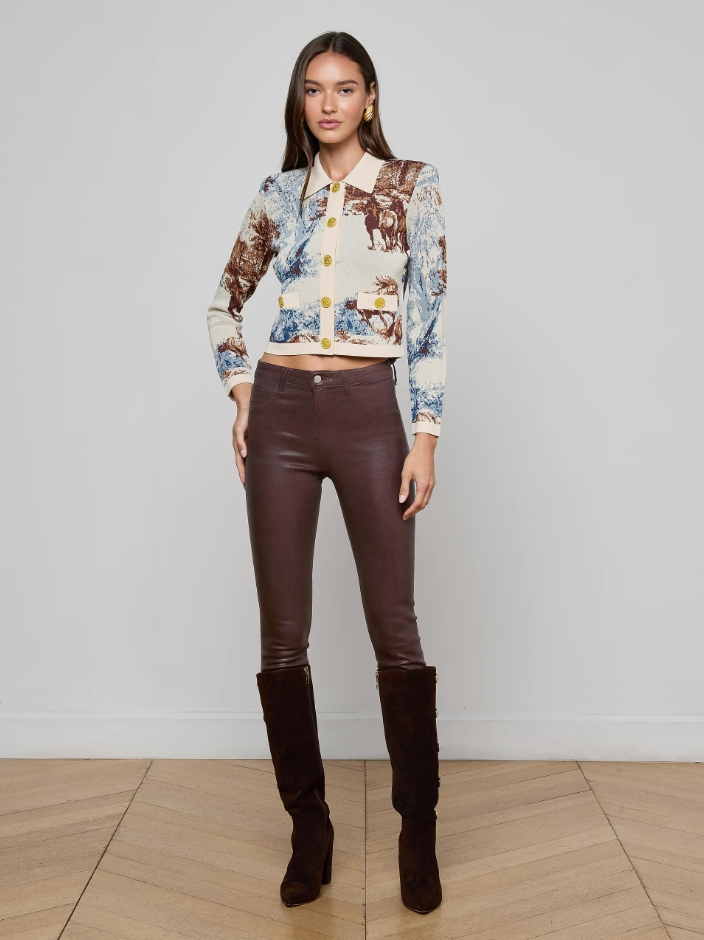 OSIRIS JACQUARD CARDIGAN