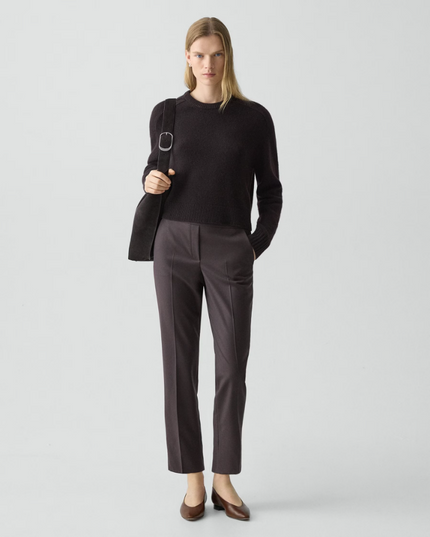 TREECA PULL ON PANT IN SLEEK FLANNEL