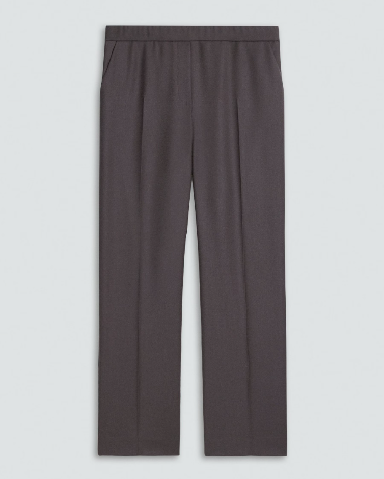 TREECA PULL ON PANT IN SLEEK FLANNEL
