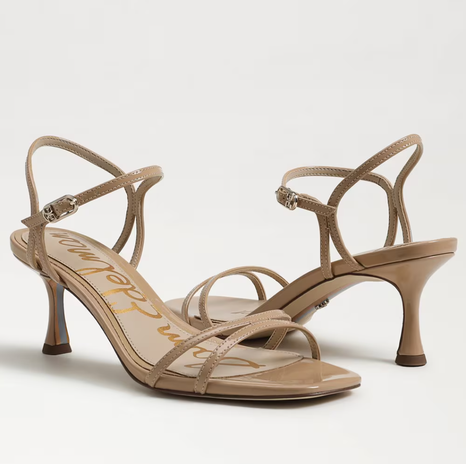 PRESLEY STRAPPY KITTEN HEEL SANDAL