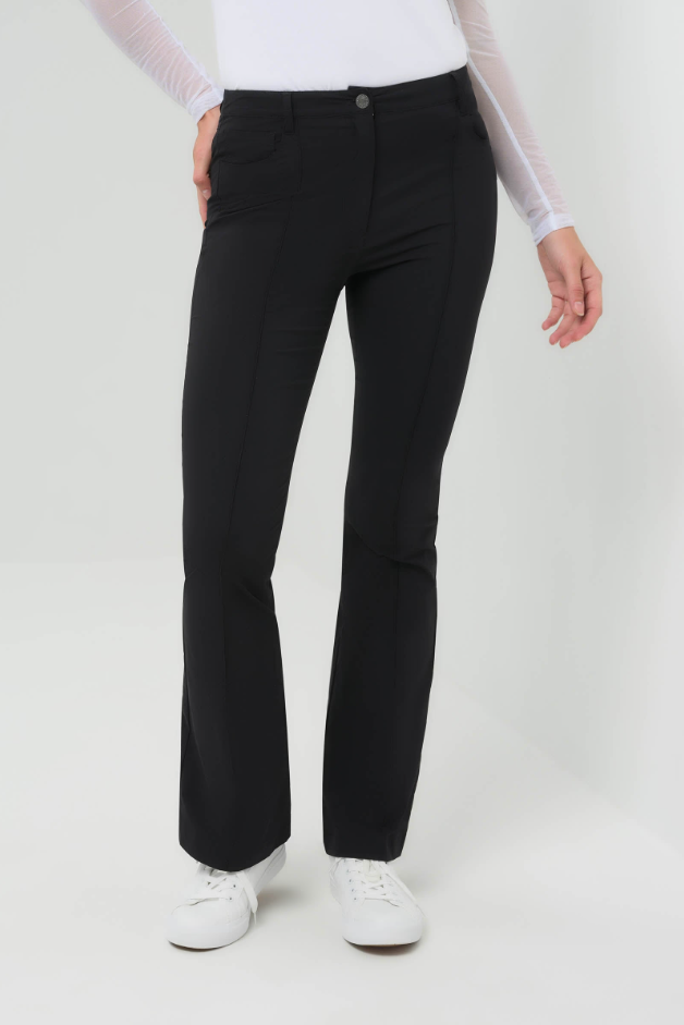 KATYA ULTRLIGHT FLARE PANT WITH PINTUCKING