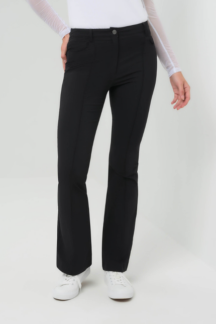 KATYA ULTRLIGHT FLARE PANT WITH PINTUCKING
