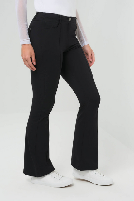 KATYA ULTRLIGHT FLARE PANT WITH PINTUCKING