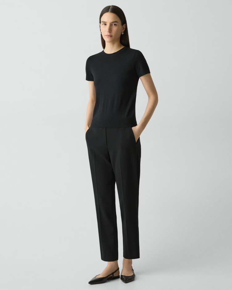 TREECA PULL ON PANT IN ADMIRAL CREPE