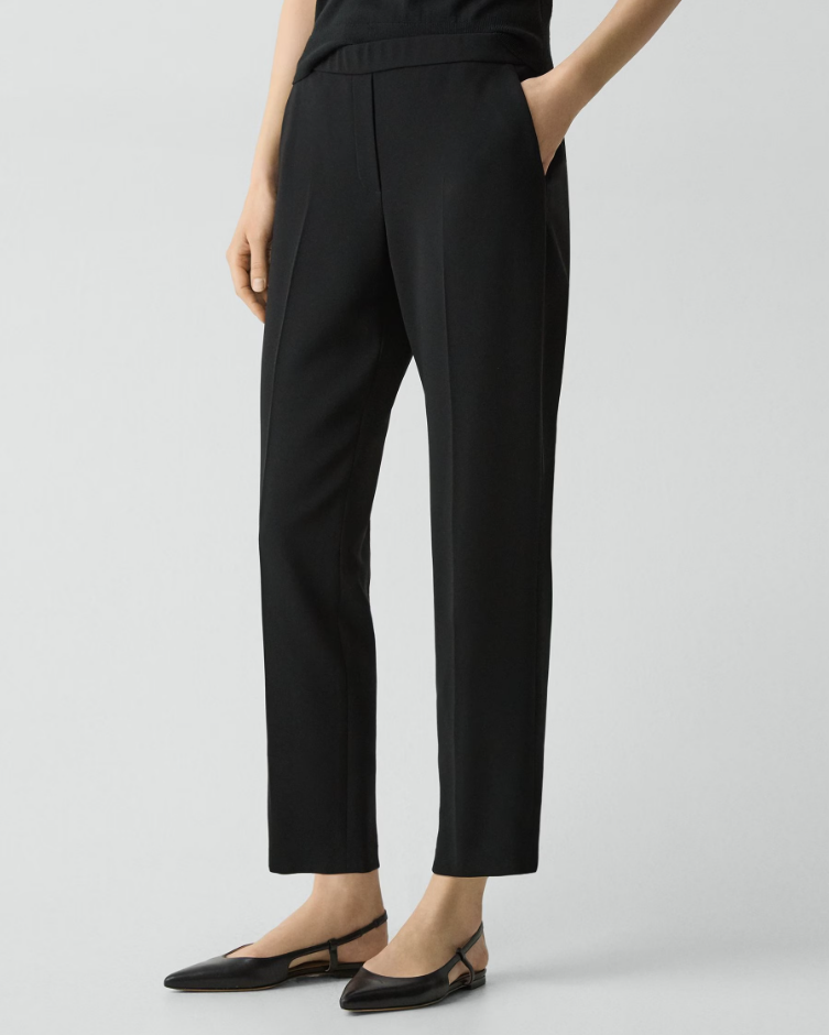 TREECA PULL ON PANT IN ADMIRAL CREPE