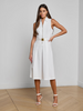 KYLO POPLIN SHIRT DRESS IN WHITE