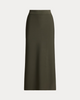 RIB KNIT MIDI SKIRT