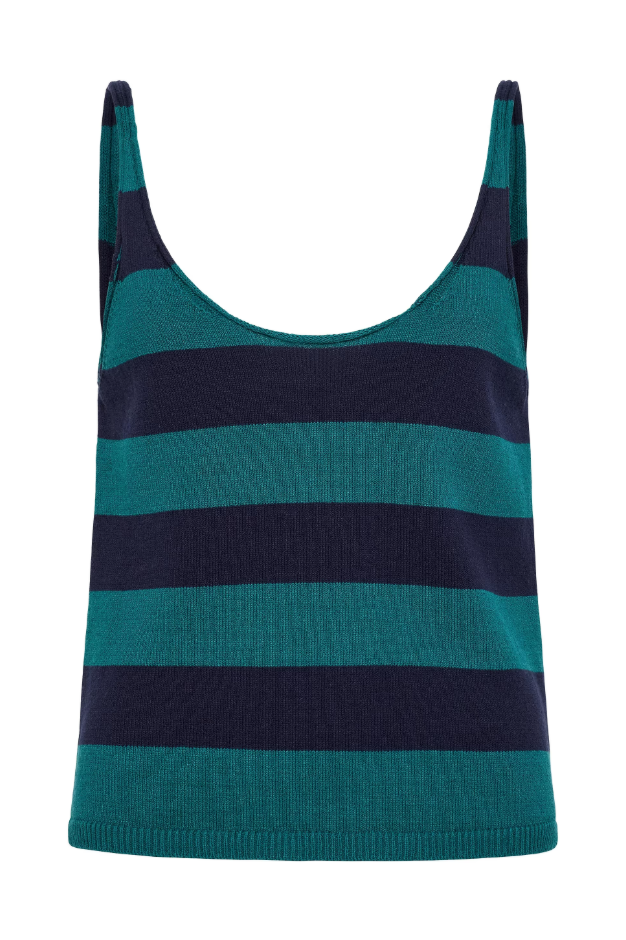 CAROLYN SWEATER KNIT SCOOP NECK TANK TOP