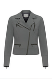 MARINA PERFORMANCE TWILL BIKER JACKET
