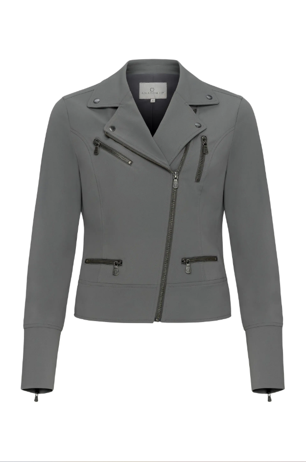 MARINA PERFORMANCE TWILL BIKER JACKET