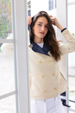 LEXIE PERFORMANCE COTTON AND NYLON REVERSIBLE TRENCH JACKET