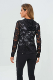 LACE BREE FULL ZIP JACKET WITH HOOD