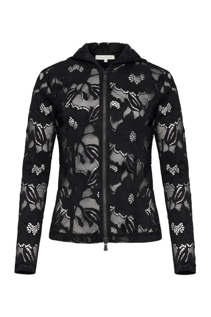 LACE BREE FULL ZIP JACKET WITH HOOD