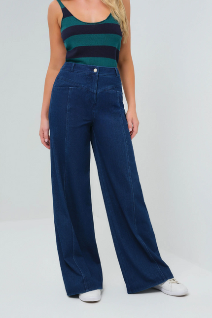 KATSON PERFORMANCE DENIM WIDE LEG JEAN