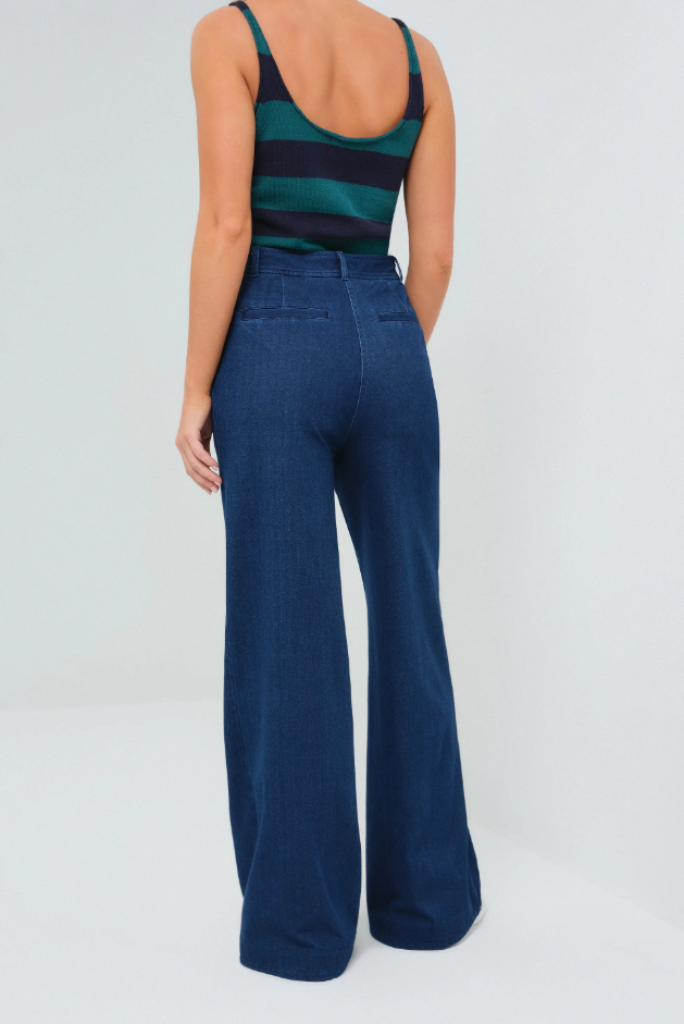KATSON PERFORMANCE DENIM WIDE LEG JEAN