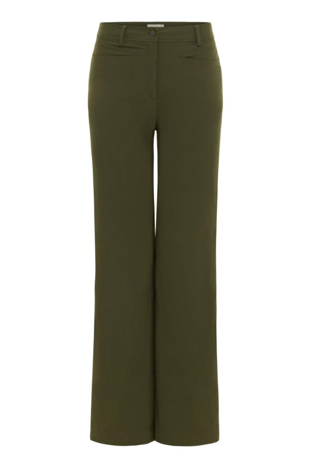 GREYSON MID WEIGHT STRETCH WIDE LEG PANT