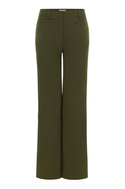 GREYSON MID WEIGHT STRETCH WIDE LEG PANT