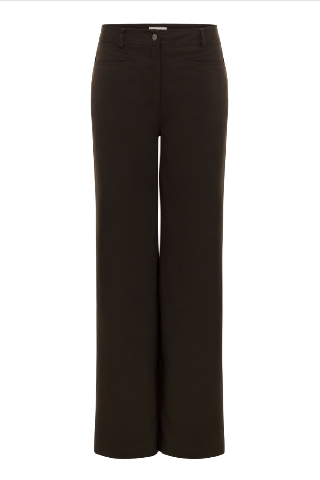 GREYSON MID WEIGHT STRETCH WIDE LEG PANT