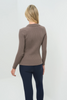 GEORGIE RIB SWEATER KNIT COLLARED TOP