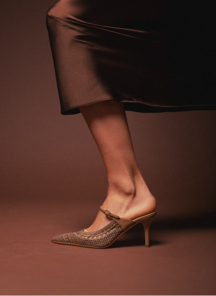 TRIESTE 75 SLINGBACK TAUPE