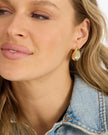 SHES SO SMOOTH TEARDROP HOOPS