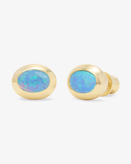 SHES A BOSS STUDS 8MM OPAL
