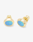 SHES A BOSS STUDS 8MM OPAL
