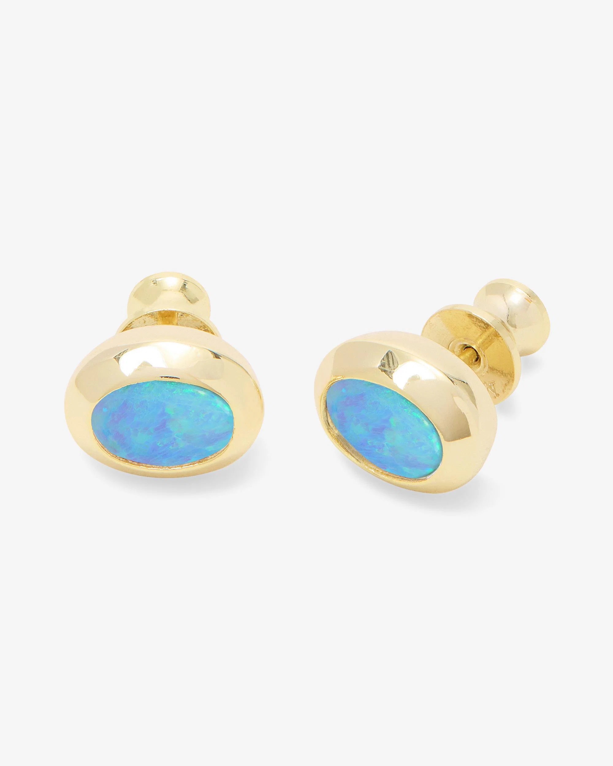 SHES A BOSS STUDS 8MM OPAL