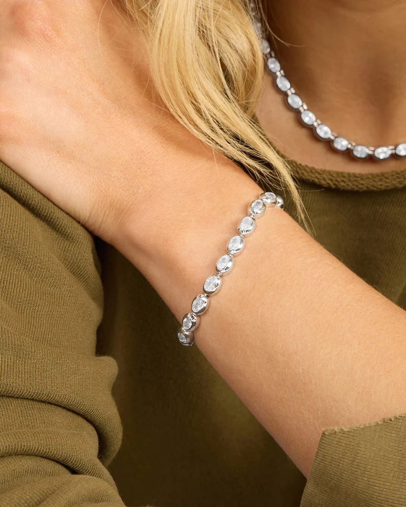 SHES A BOSS TENNIS BRACELET