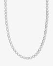SHES A BOSS TENNIS NECKLACE 16IN IN SILVER