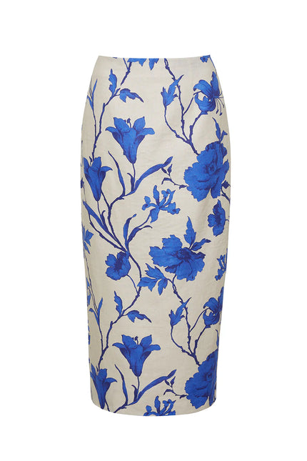 SIENNA SKIRT IN ATHENA COLBALT