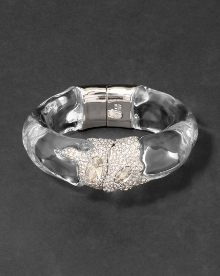 SILVERLAKE LUCITE HINGE BRACELET