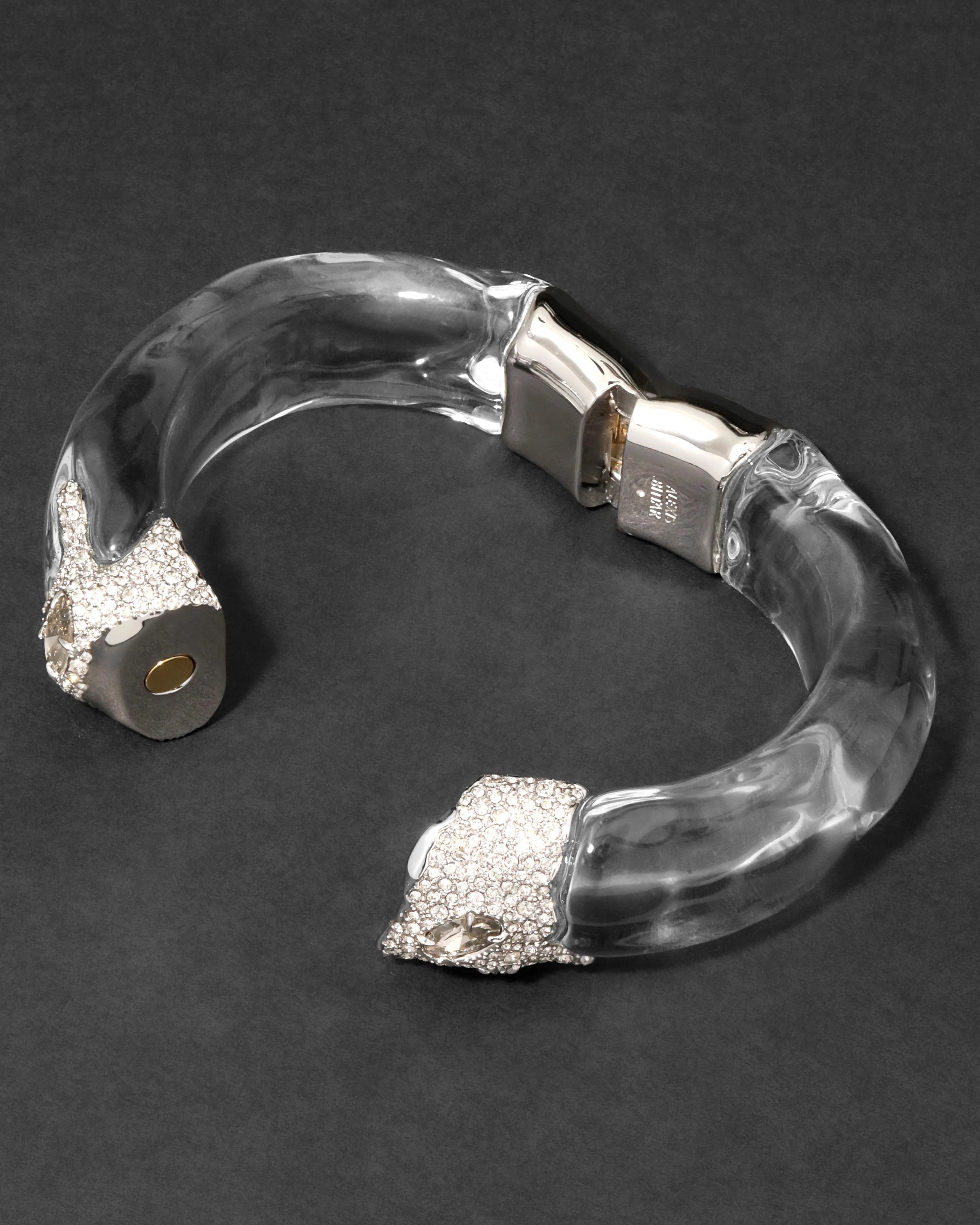 SILVERLAKE LUCITE HINGE BRACELET