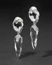 SILVERLAKE LUCITE POST DROP EARRING