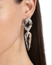 SILVERLAKE LUCITE POST DROP EARRING