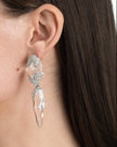 SILVERLAKE LUCITE POST DROP EARRING