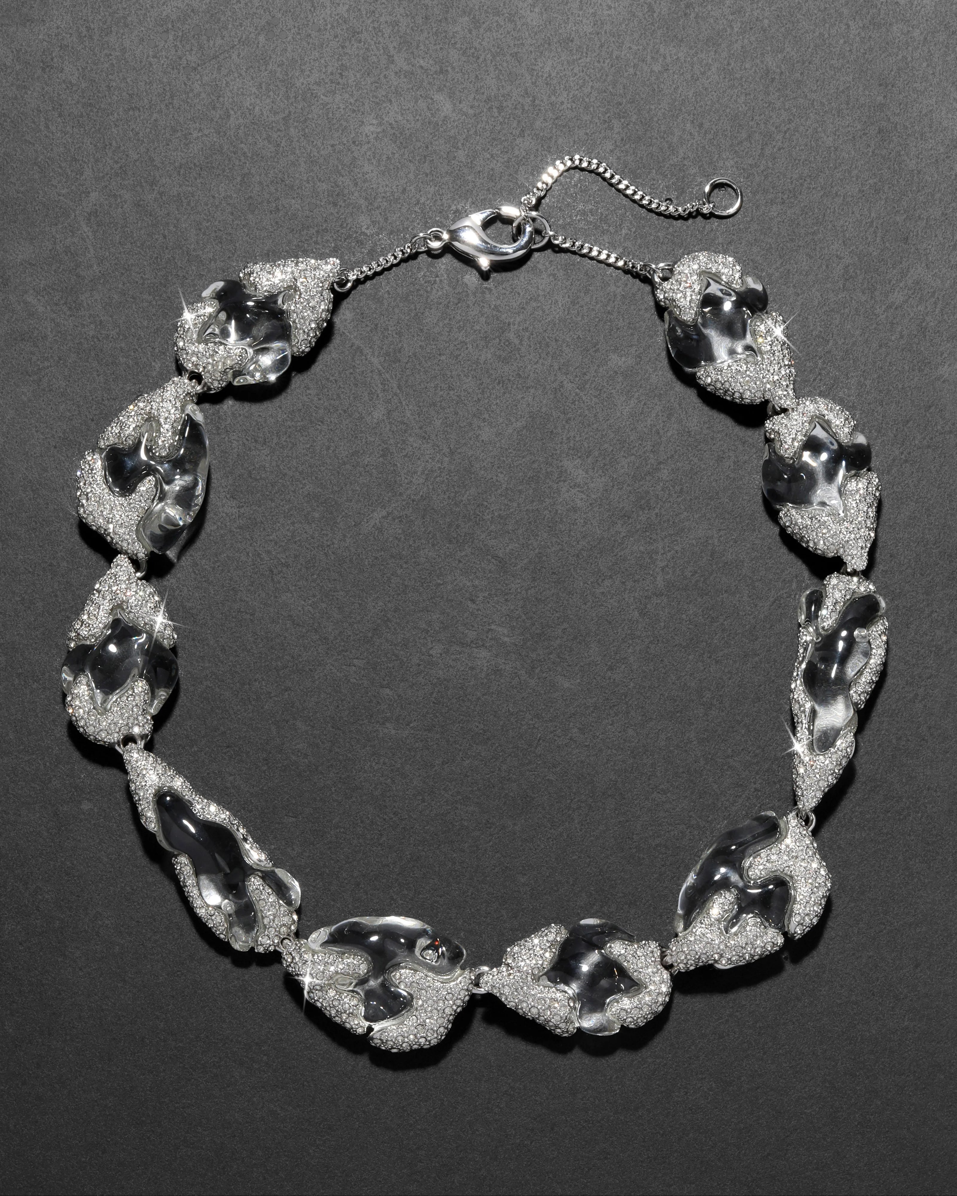SILVERLAKE LUCITE RIVIERA NECKLACE